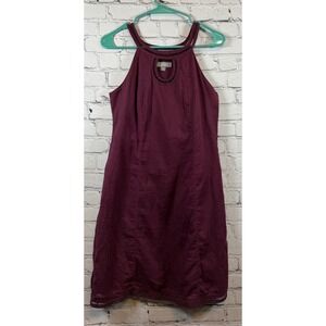 Merona Halter‎ Dress Sleeveless A-Line Keyhole Casual Dress Purple Size 4